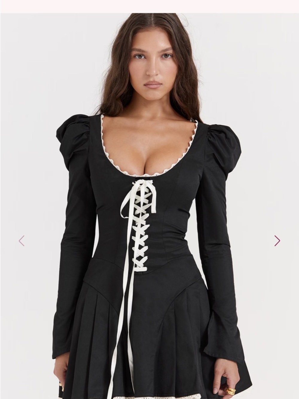 House of CB Black Larisa Dress